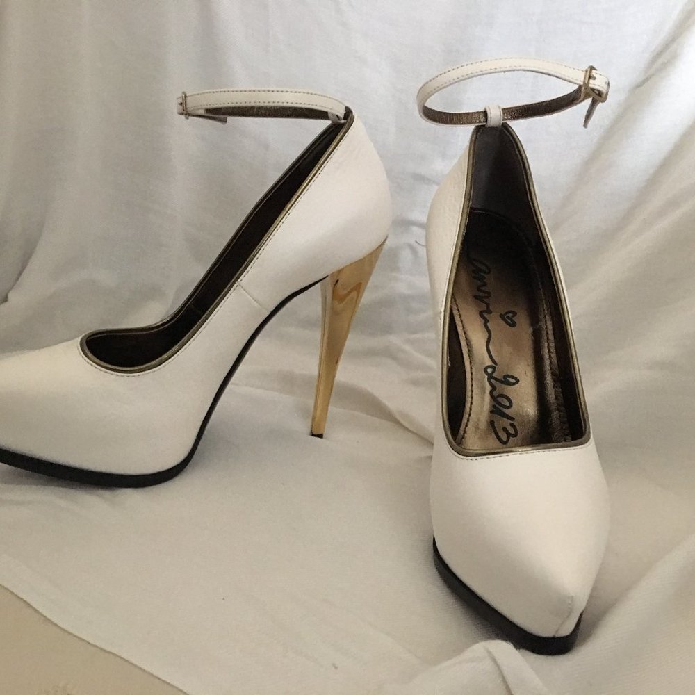 Lanvin 2013 eye White Pumps